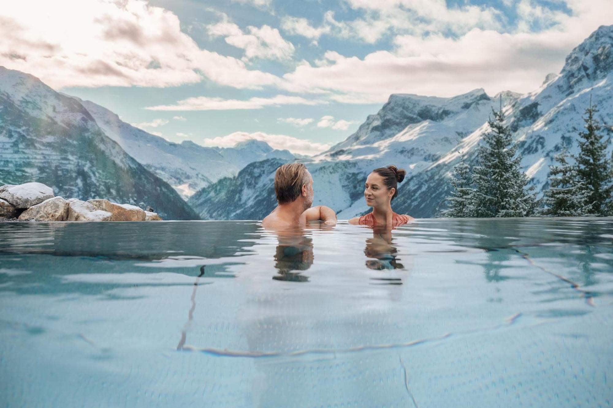 Hotel Goldener Berg Lech am Arlberg Exteriör bild