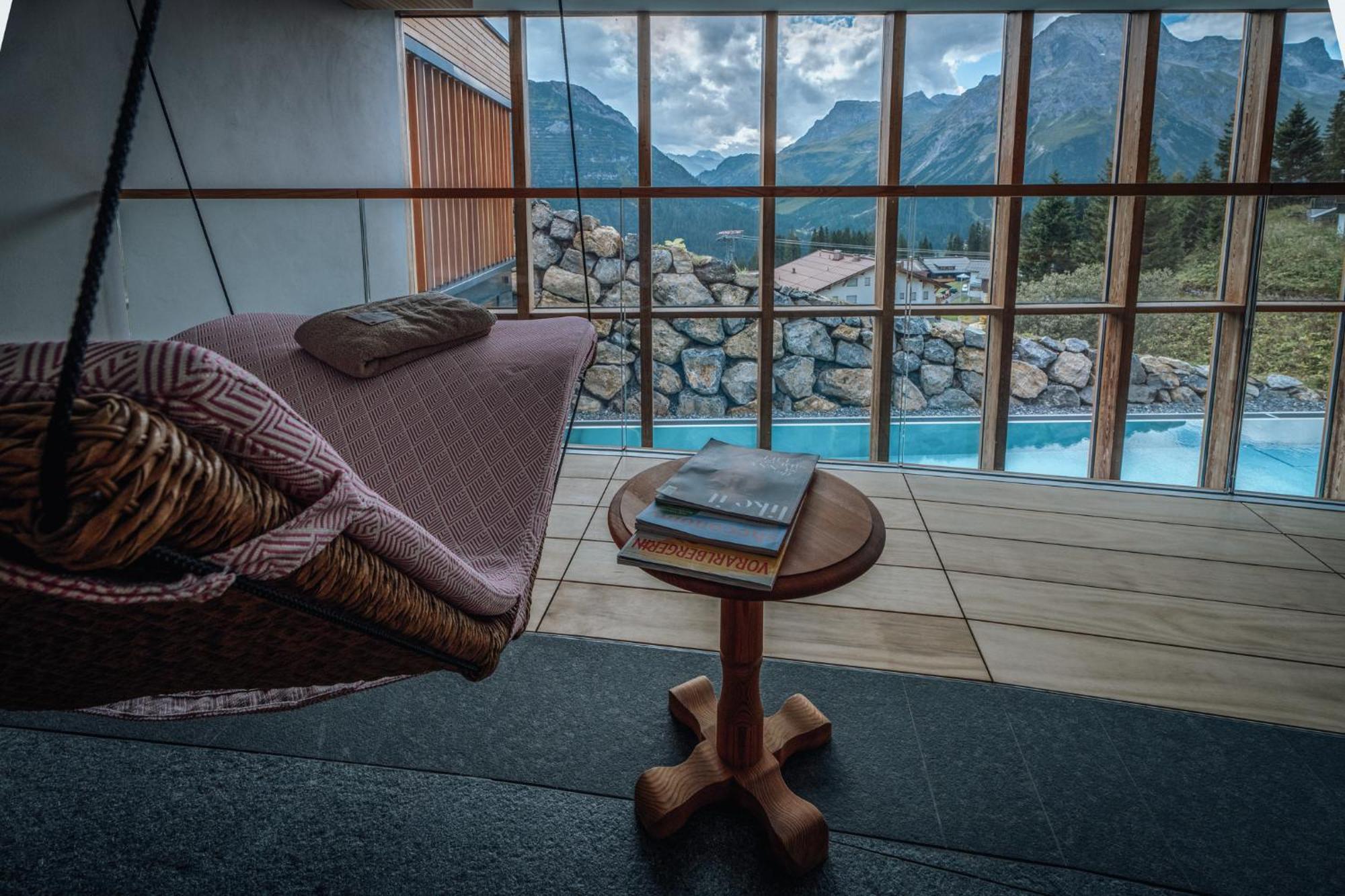 Hotel Goldener Berg Lech am Arlberg Exteriör bild