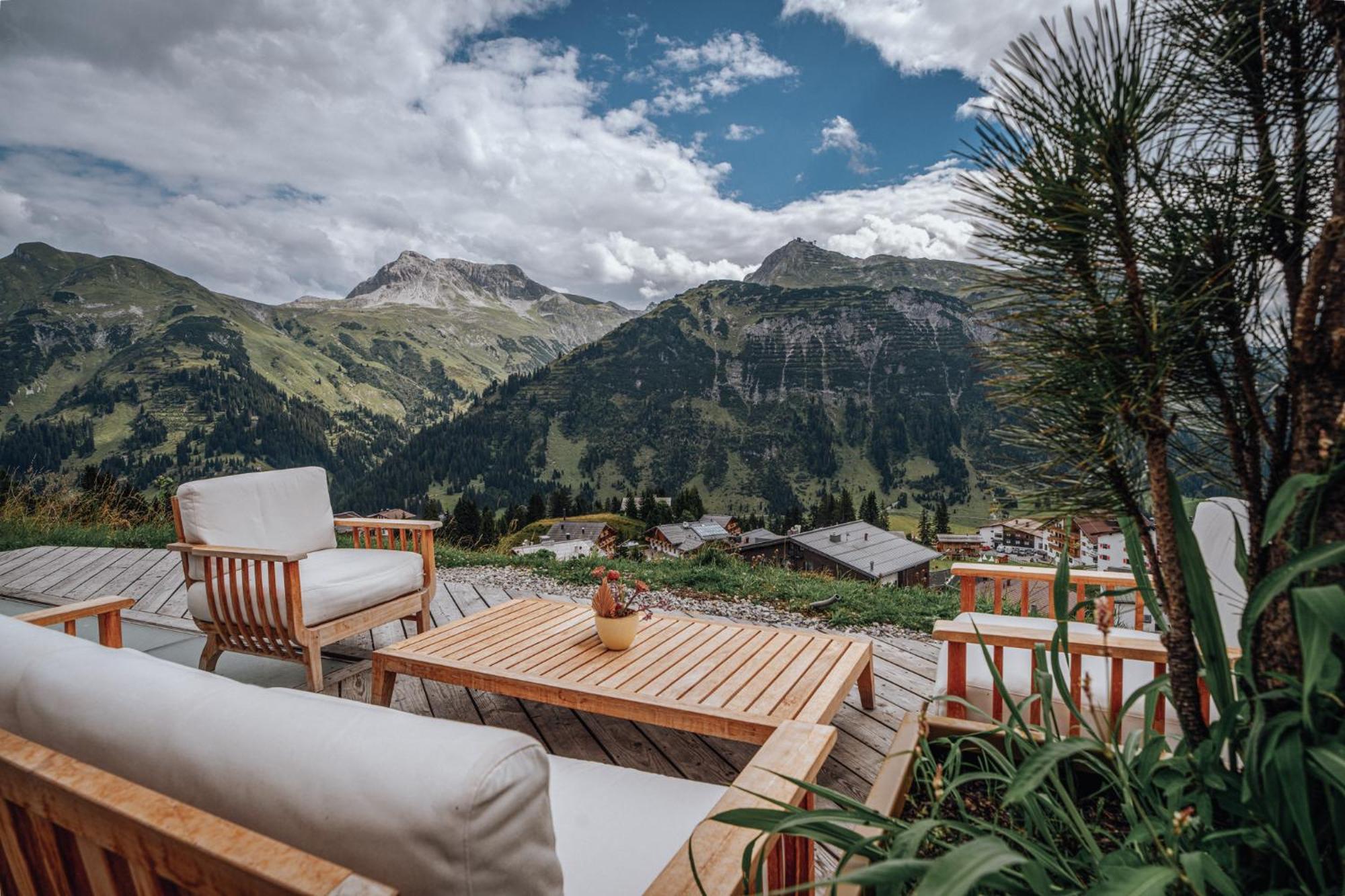 Hotel Goldener Berg Lech am Arlberg Exteriör bild