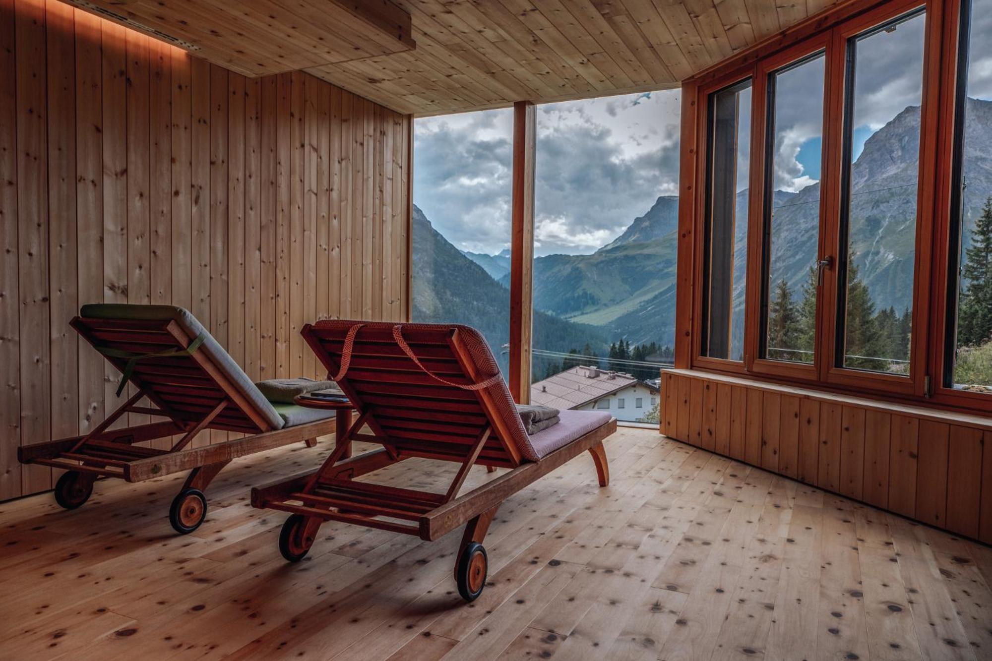 Hotel Goldener Berg Lech am Arlberg Exteriör bild