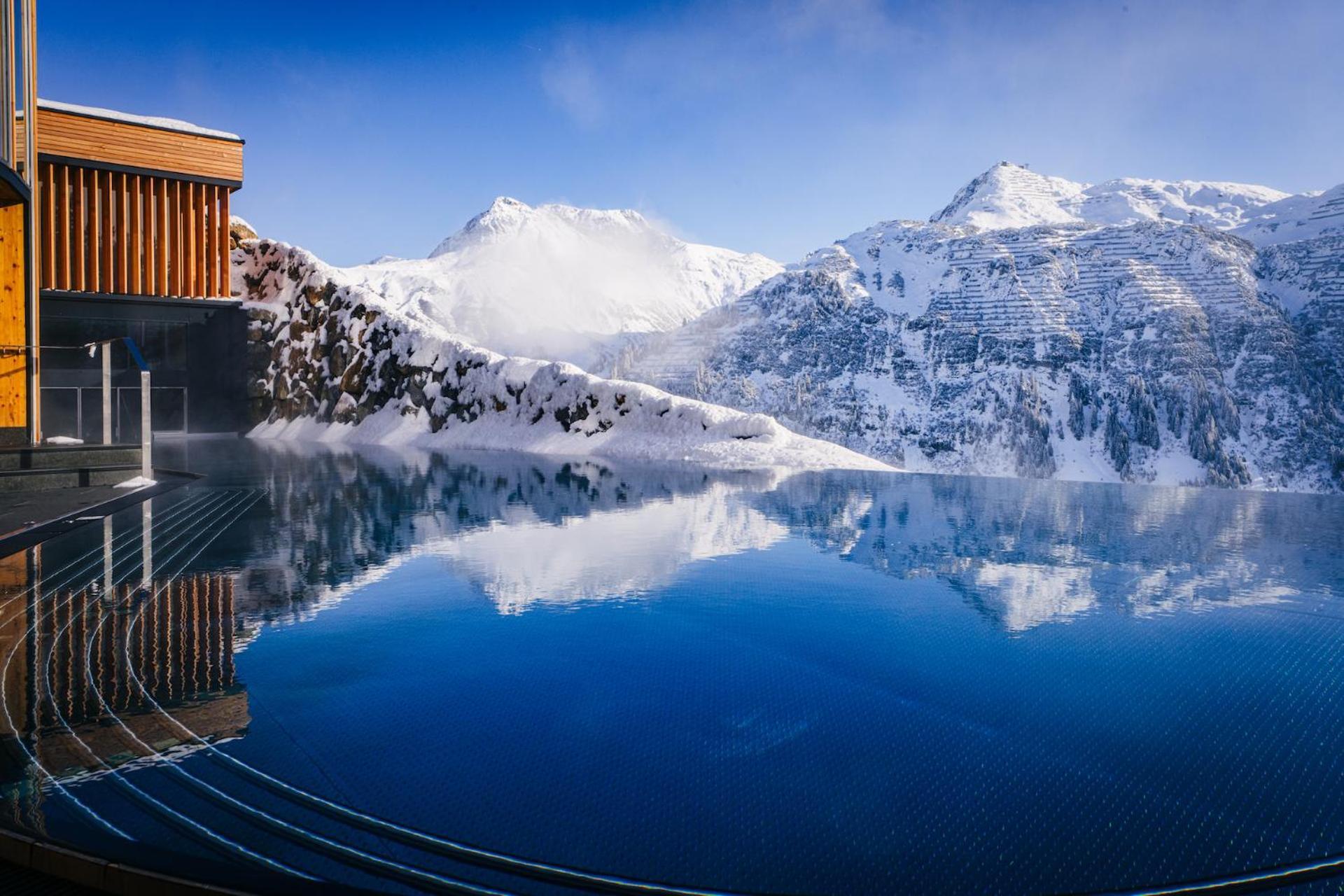 Hotel Goldener Berg Lech am Arlberg Exteriör bild