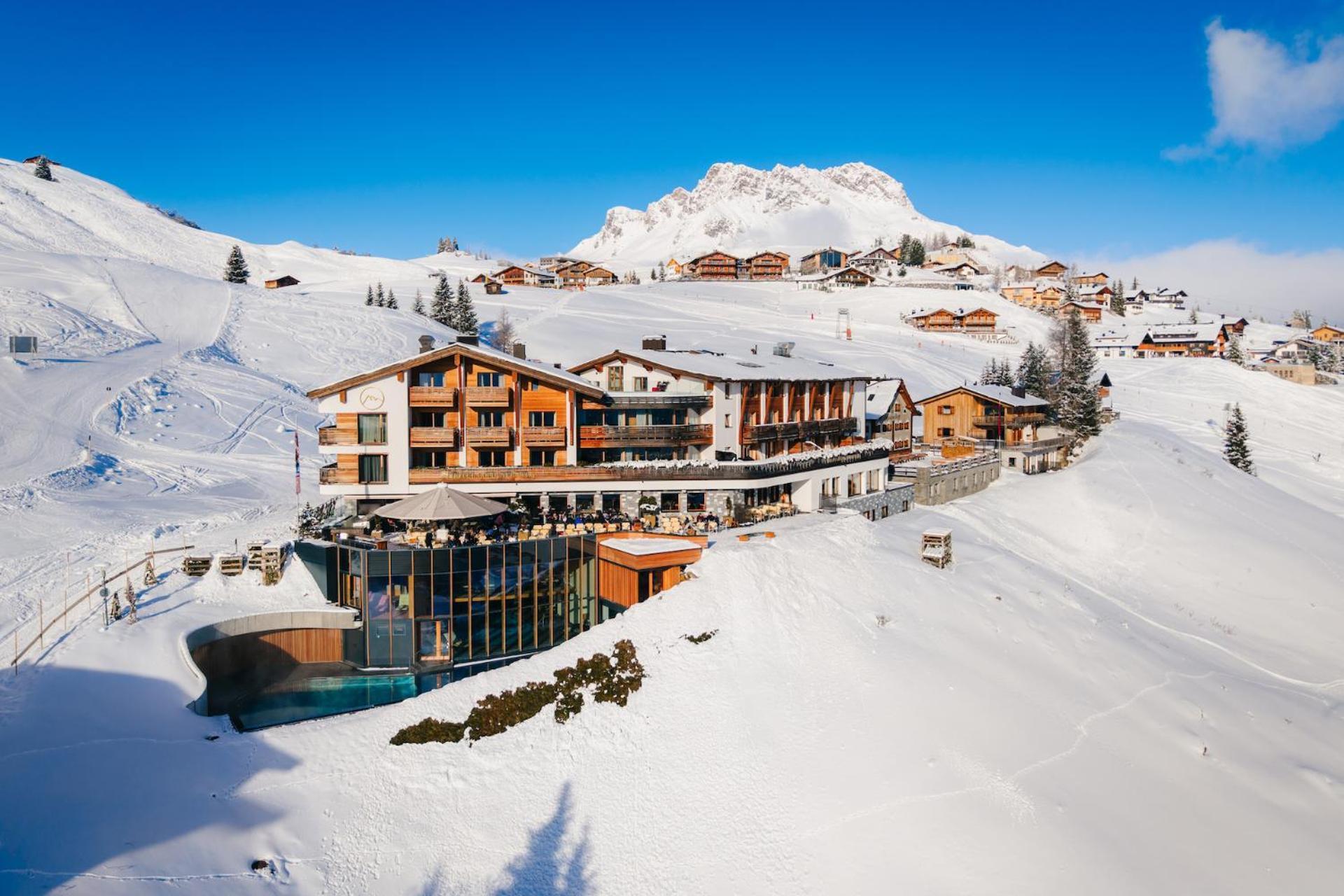 Hotel Goldener Berg Lech am Arlberg Exteriör bild